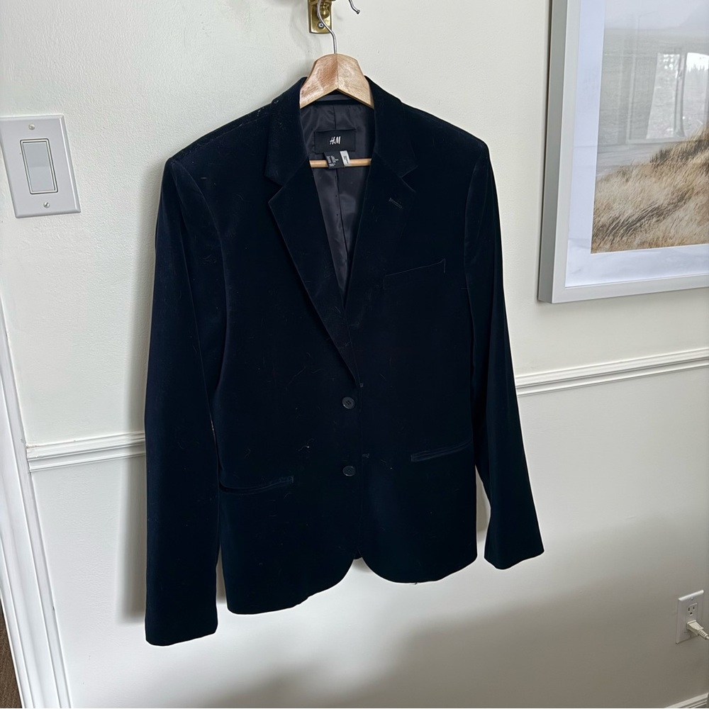 Men’s H&M Velvet Blazer